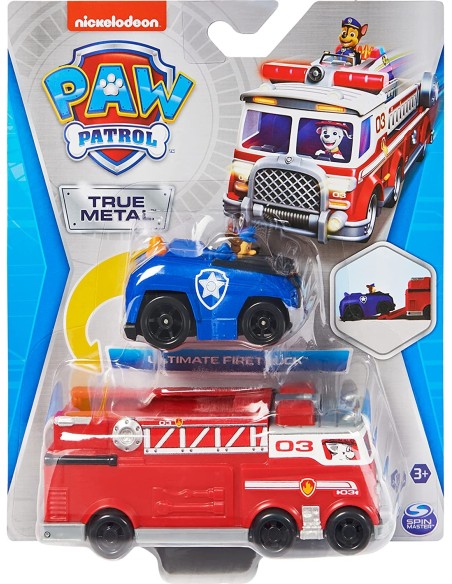 PAW PATROL Die-cast Camion dei pompieri e Marshall