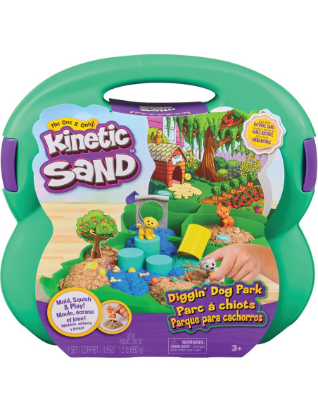 Spin Master - Kinetic Sand Parco Giochi dei Cuccioli