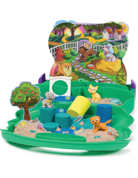 Spin Master - Kinetic Sand Parco Giochi dei Cuccioli