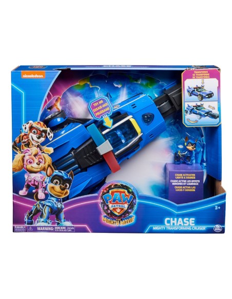 Paw Patrol Mighty Cruiser Deluxe di Chase