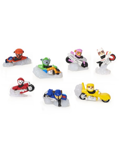 paw patrol mini personaggi moto pups ass