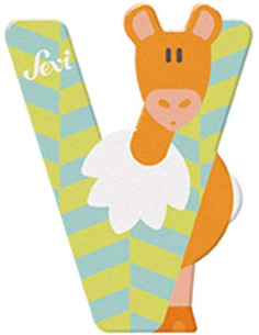 Sevi - Lettera V Vicugna