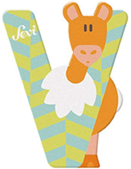 Sevi - Lettera V Vicugna