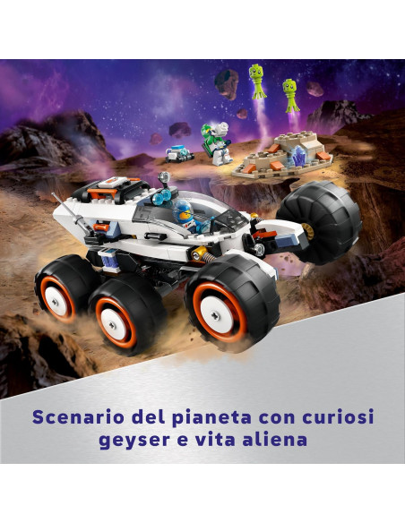 Lego City Space - Rover esploratore spaziale e vita aliena