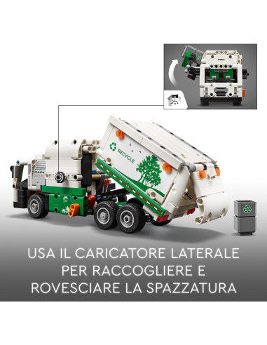 Camion della spazzatura Mack LC Electric