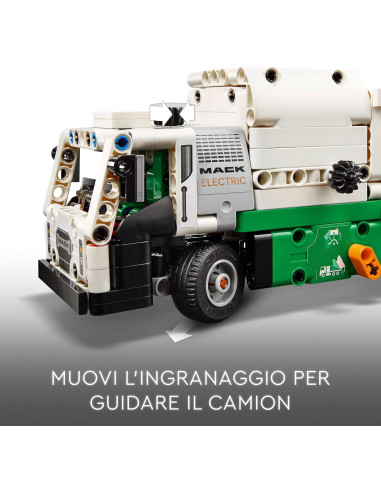 Camion della spazzatura Mack LC Electric