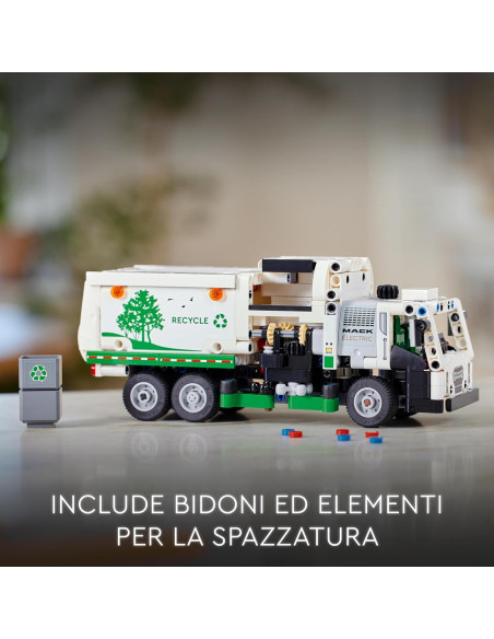 Camion della spazzatura Mack LC Electric