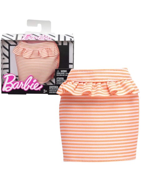BARBIE BOTTOM MODE GONNA RIGA BIANCO/ARANCIO