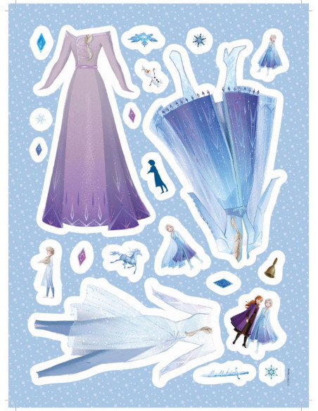 Giunti - Il mondo di Arendelle. Frozen. Vesti la moda. Con adesivi. Ediz. a colori