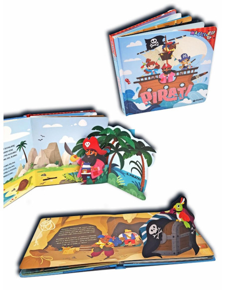 Giunti - Pirati. Magici pop-up. Ediz. a colori