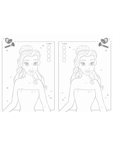 Giunti - Cenerentola, Belle e Tiana. Vesti la...