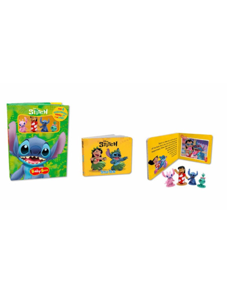 Giunti - Stitch Baby box Ediz. a colori con 4 figurine 3D