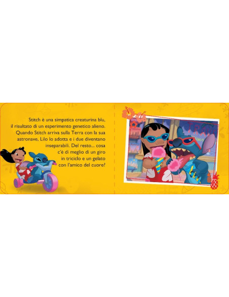 Giunti - Stitch Baby box Ediz. a colori con 4 figurine 3D