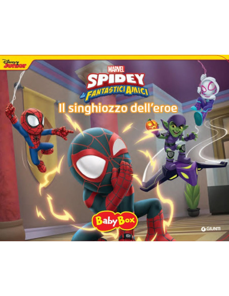Giunti - Spidey e i suoi fantastici amici Baby box con 4 figurine 3D