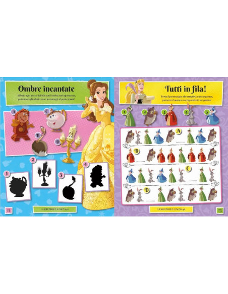 Giunti - Principesse Disney. Mega sticker. Ediz. a colori