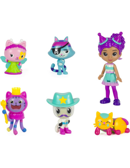 Gabby's DollHouse - Set Deluxe con personaggi in versione Celebrazione