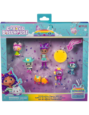 Gabby's DollHouse - Set Deluxe con personaggi...