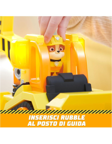 Paw Patrol Veicolo Deluxe di Rubble