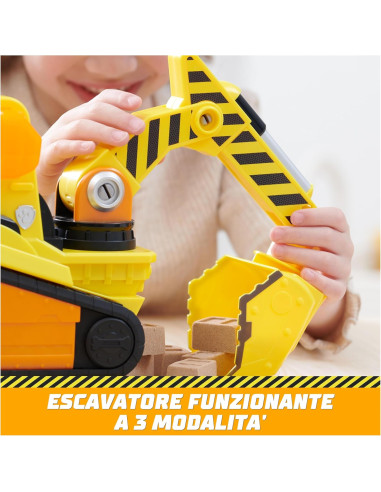 Paw Patrol Veicolo Deluxe di Rubble