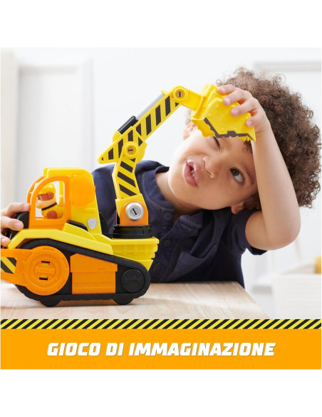 Paw Patrol Veicolo Deluxe di Rubble
