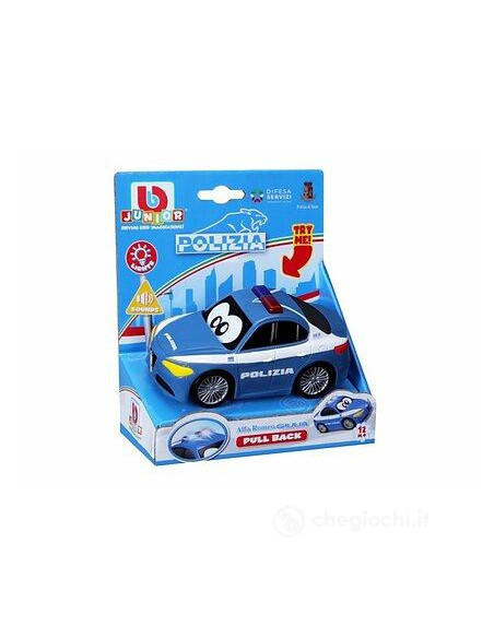 Burago Junior - Pull Back Alfa Romeo Giulia Polizia