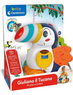 Clementoni Baby Giuliano il Tucano Frutta e Colori  2