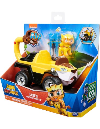 Paw Patrol Veicolo tematizzato cat pack di Leo