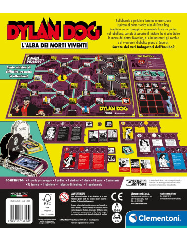 Clementoni - Dylan Dog L'Alba Dei Morti Viventi