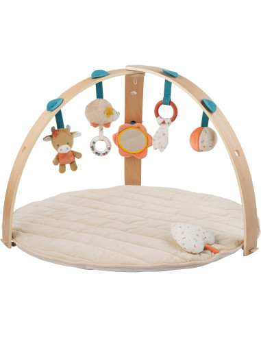 Nattou Palestrina con Arco di Legno Beige,...