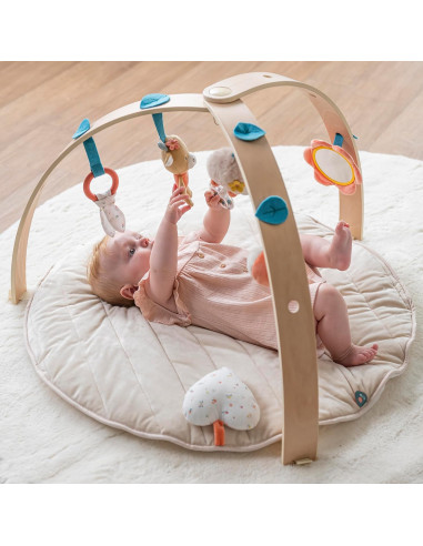 Nattou Palestrina con Arco di Legno Beige,...