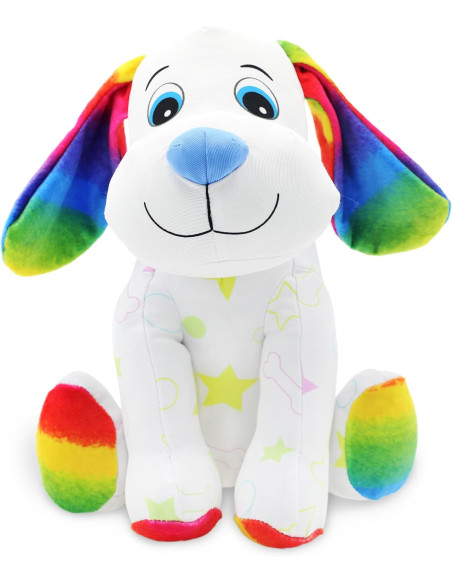 Colora il tuo peluche cagnolino