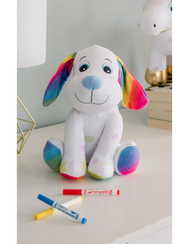 Colora il tuo peluche cagnolino