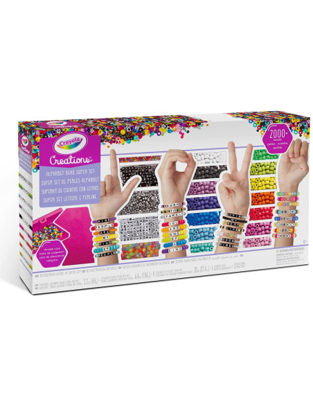 Creation Alphabet Bead Kit lettere e gioielli