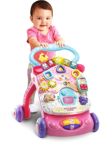 Vtech - Super Primi Passi Parlante 2 in 1 - Rosa