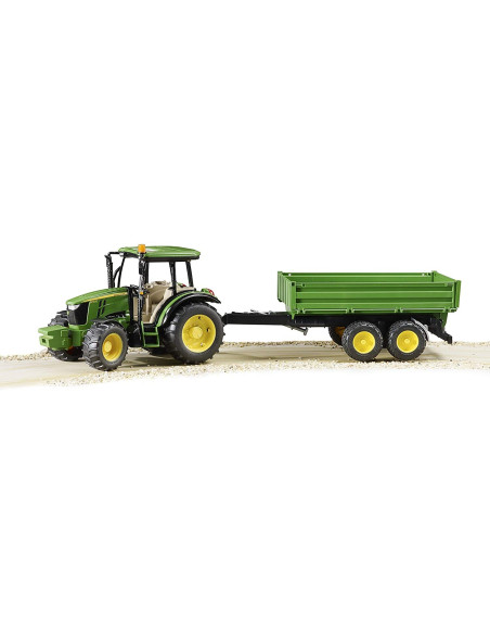 Bruder - John Deere 5115m Con Rimorchio