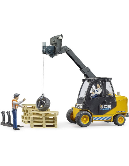 Bruder - JCB muletto con pallet