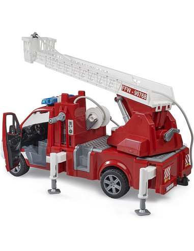 Bruder - Camion dei pompieri con Scala e pompa