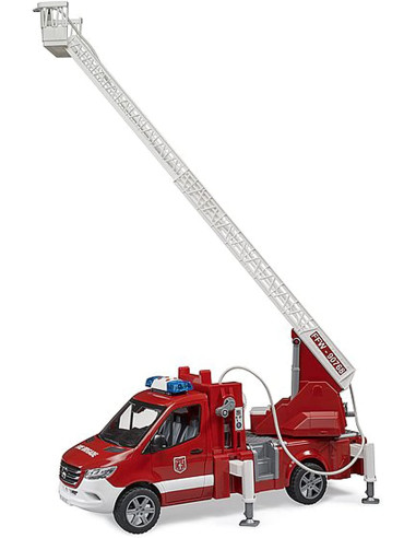 Bruder - Camion dei pompieri con Scala e pompa