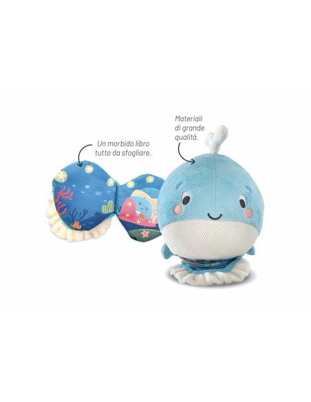 Giunti - La balena. Soffici libri per crescere. Grandi animali soffici