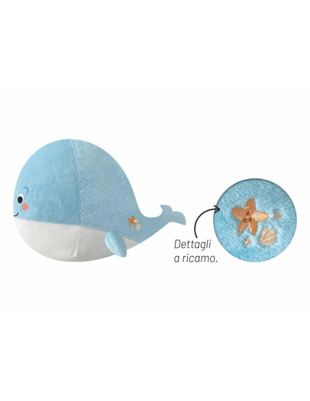 Giunti - La balena. Soffici libri per crescere. Grandi animali soffici