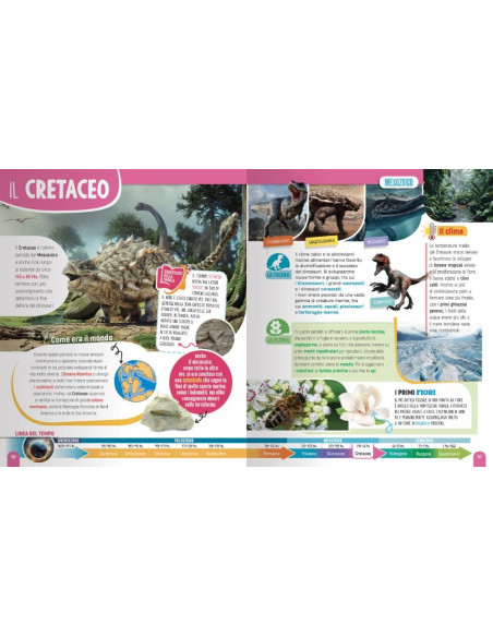 Giunti - 300 dinosauri e animali preistorici