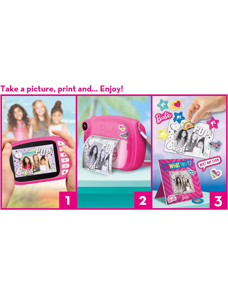 Barbie Print Cam Hi-tech