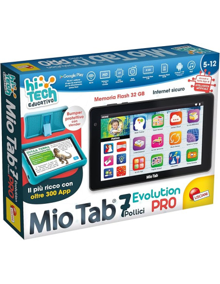 Lisciani - Hi Tech Educativo Mio Tab 7'' Evolution Pro