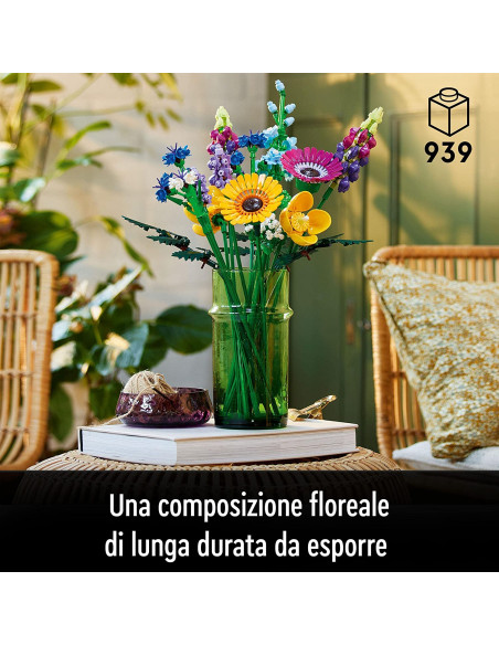 Lego Botanical - Bouquet Fiori Selvatici