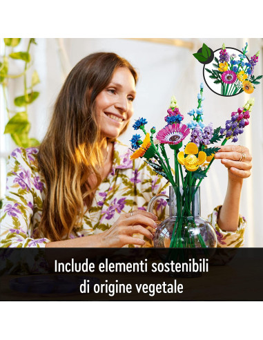 Lego Botanical - Bouquet Fiori Selvatici