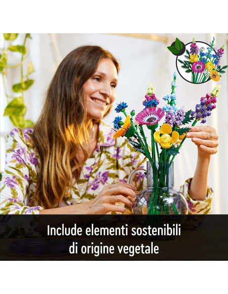 Lego Botanical - Bouquet Fiori Selvatici