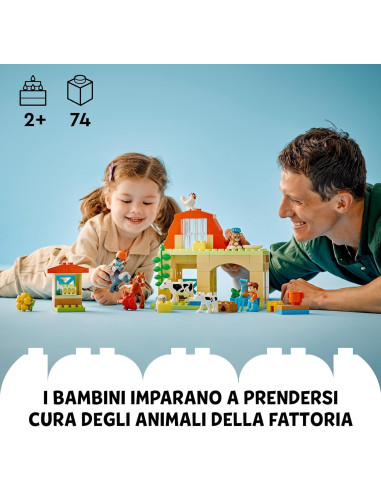 Lego Duplo - Cura degli Animali della Fattoria
