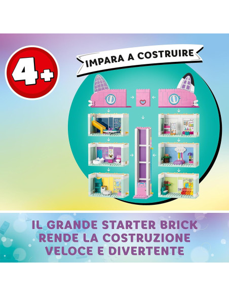 Lego Gabby's Dollhouse - La casa delle bambole di Gabby