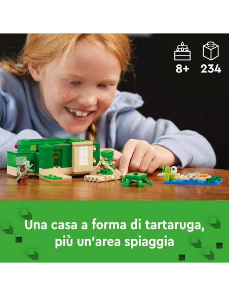 Lego Minecraft - Beach House della Tartaruga