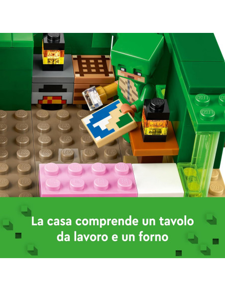 Lego Minecraft - Beach House della Tartaruga